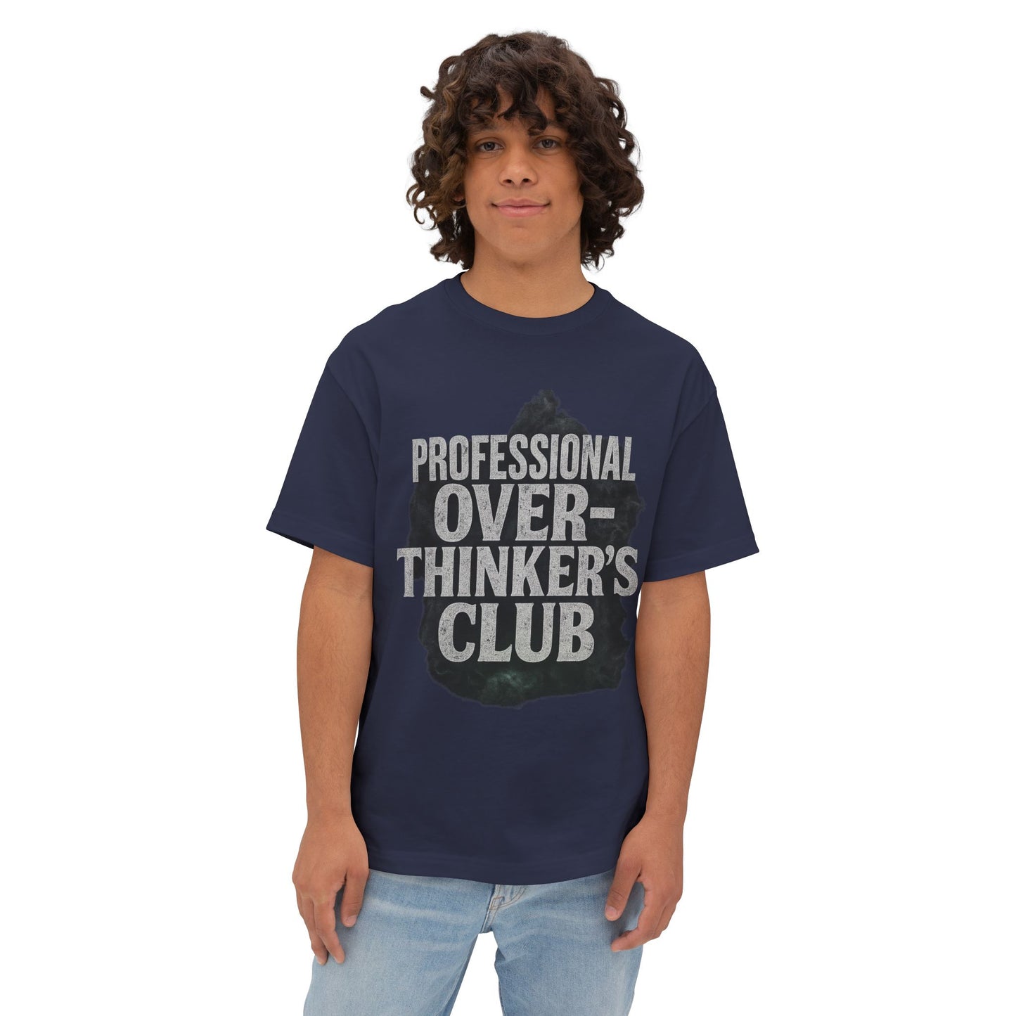 Boxy Tee for Professional Over-Thinker's Club