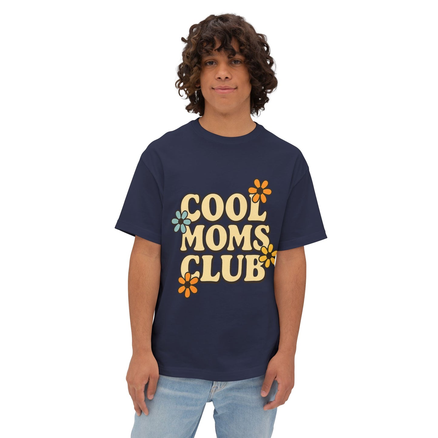 Cool Moms Club Oversized Tee,