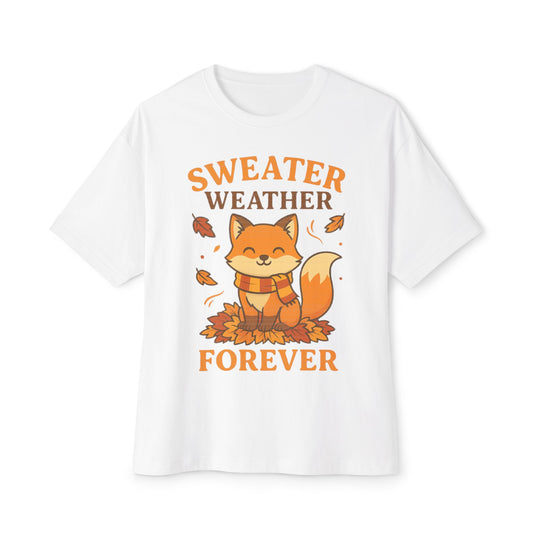 Autumn Fox Cozy Sweater Weather Tee